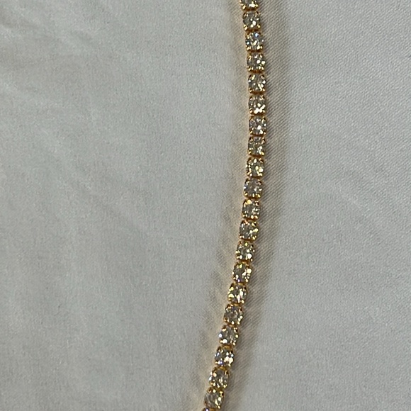 Kurt Geiger Eagle Crystal Tennis Necklace NWT - Picture 5 of 8